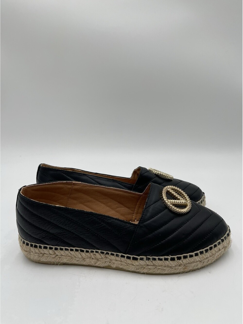Valentino by Mario Valentino Clara leather espadrille mules Size 37